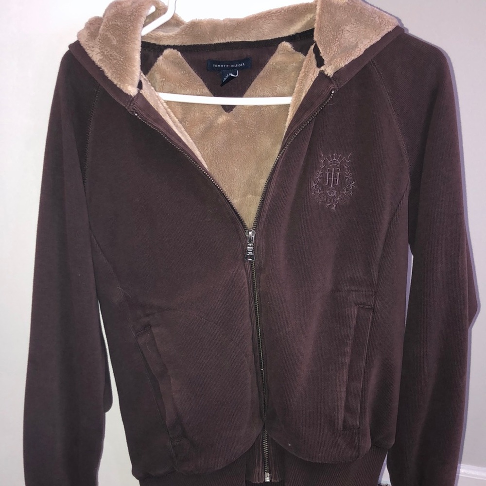 Vintage Tommy Hilfiger zip up with hood